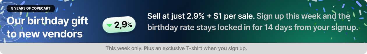 8-Year Birthday Promo